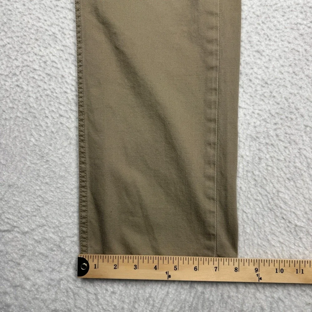 Levi's 505 Beige‎ Khaki Jeans Pants Relaxed Fit Straight Leg Men's Size 34x32